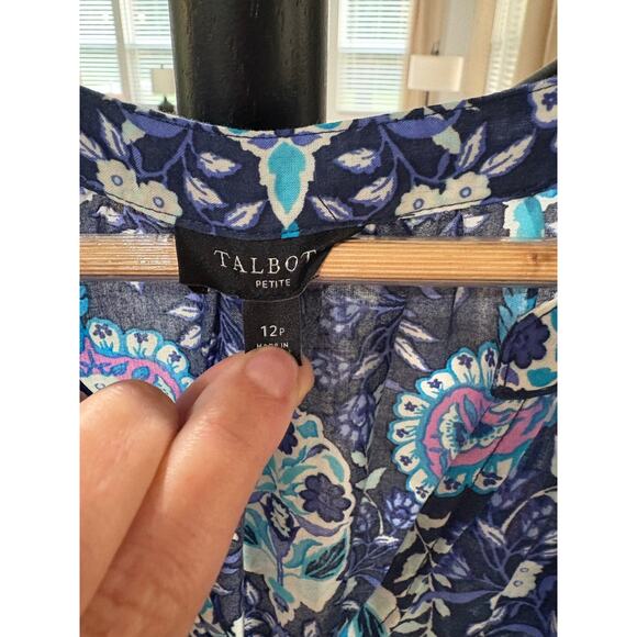 Talbots MAXI DRESS - FLORET MEDALLION - Picture 5 of 5